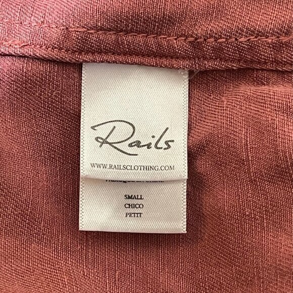 Rails Collins Pink Utility Jacket Size Small - Picture 5 of 7